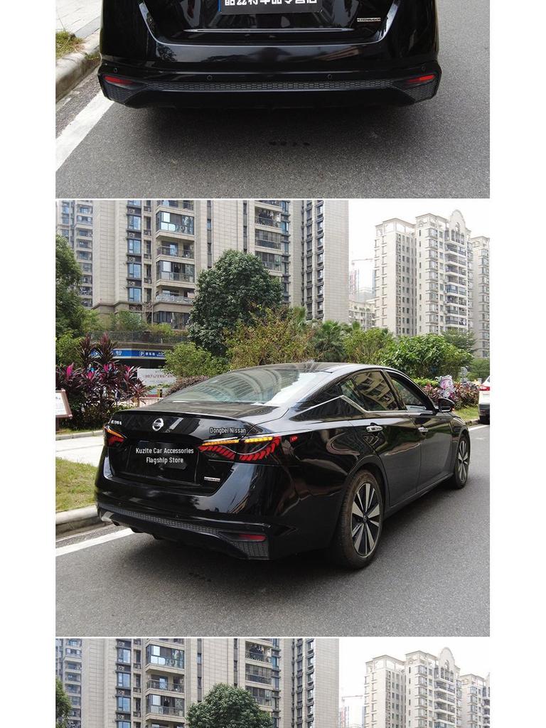 19-22 ALTIMA Teana LED Dragon Scale Tail Light: Daytime Running, Brake, Reverse, Fog