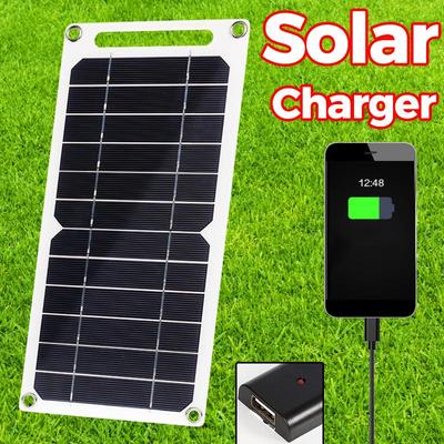 6 Вт USB Солнечная панель Power Bank для зарядки на открытом воздухе и кемпинга