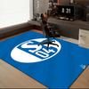 Shining Star Of Fc Schalke Rug Office Floor Mat - Machine Washable for Bedroom, bedroom, livingroom, Room Decor Fan Gifts Christmas