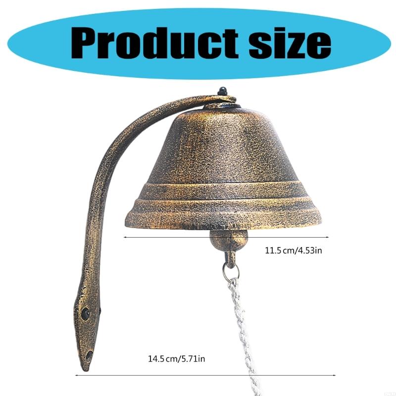 62KD Художественные уличные металлические колокольчики для украшения двора, входных ворот, устойчивые к погодным условиям