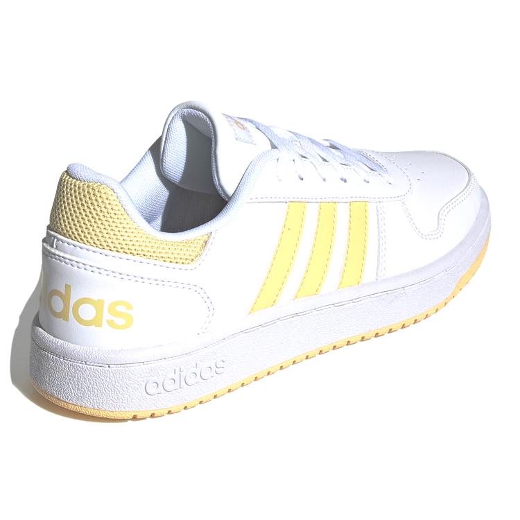 adidas Кроссовки Hoops 2.0 'Желто-белые' Женские G55065