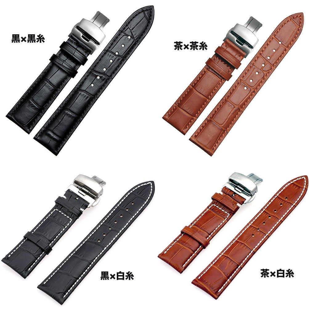 Ремешок из кожи Dot Town Watch из телячьей кожи Mido Seiko Tissot Тип крепления Many LB144-BR18 [Товар]