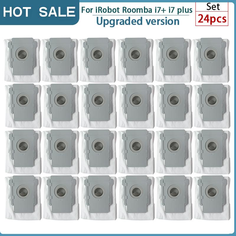 For iRobot Roomba I7+ I7 Plus E5 E6 E7 S9 S9+ Dust Bag Accessories Robot Vacuum Cleaner Bags Replacement Dirty Bags Spare Parts