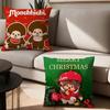 Мультяшная наволочка M-Monchhichi-I, офисные подушки, подходит для дивана, автомобиля, спальни, декоративная наволочка