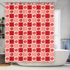 Beautiful Flower Printed Shower Curtain Bathroom Decor Waterproof Fabric Shower Panels Home Decoration