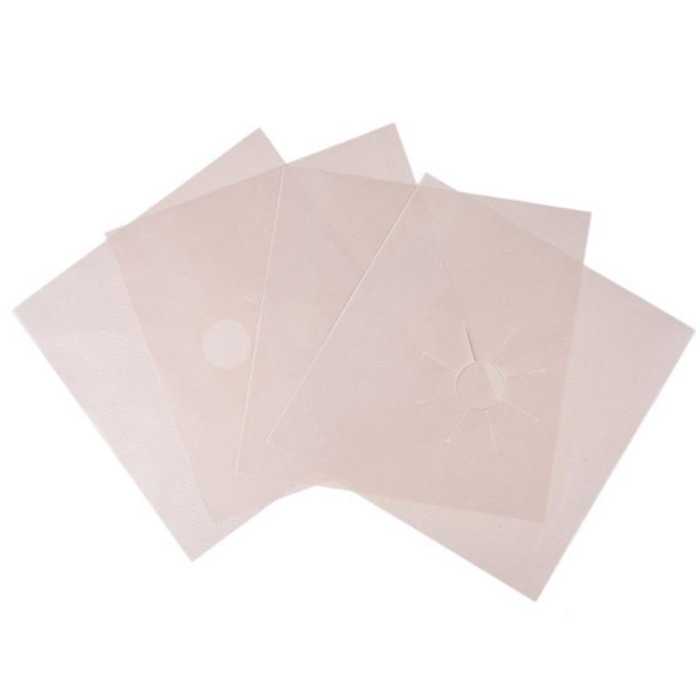 4 шт. многоразовая защита от брызг масла для газовой варочной панели, легко очищаемая подушечка