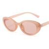 2023 New Retro Oval Small Frame Sunglasses Jelly Color Jelly Color Lents Women Fashion Gothic Trending Streetwear Sun