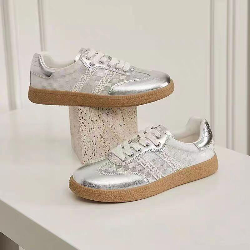 Женская повседневная обувь Роскошные дизайнерские брендовые теннисные кроссовки для женщин Тенденции 2024 года Удобные туфли на плоской подошве Спортивная обувь для походов на открытом воздухе