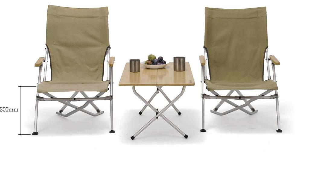 Стул Snow Peak Chair Low Chair 30 Brown Складной Кемпинговый Уличный LV-091BR