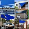 Triangle Oxford Cloth Sunshade Sail - Thickened, Waterproof Sun Protection for Pool, Courtyard, Balcony
