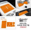 For Equation Leopard Titanium 7 Central Control Panel Protection Suede Anti-slip Cup Holder Mat Interior Decoration Accessories