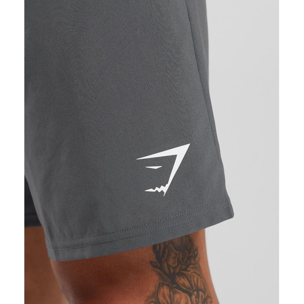 Gymshark Прибытие 9 Шорты Силуэт Серый A1c5d Gbp4