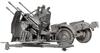 Tamiya 1/35 Military Miniature Series No. 91 German Army 20mm Quadruple Anti-Aircraft Gun Type 38 Plastic Model 35091