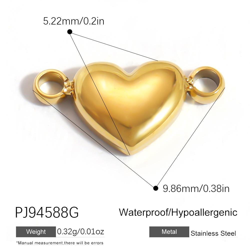 Водонепроницаемые Гипоаллергенные DIY Украшения 18K PVD Покрытие Нержавеющая Сталь Цирконий Звезда Луна Сердце Бантик Шармы Подвески Оптом