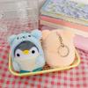 Penguins Doll Keychain Bag Pendant Charm Plush Doll Toy Car Keychain Christmas Gifts Phone Ornaments for Womens Girls