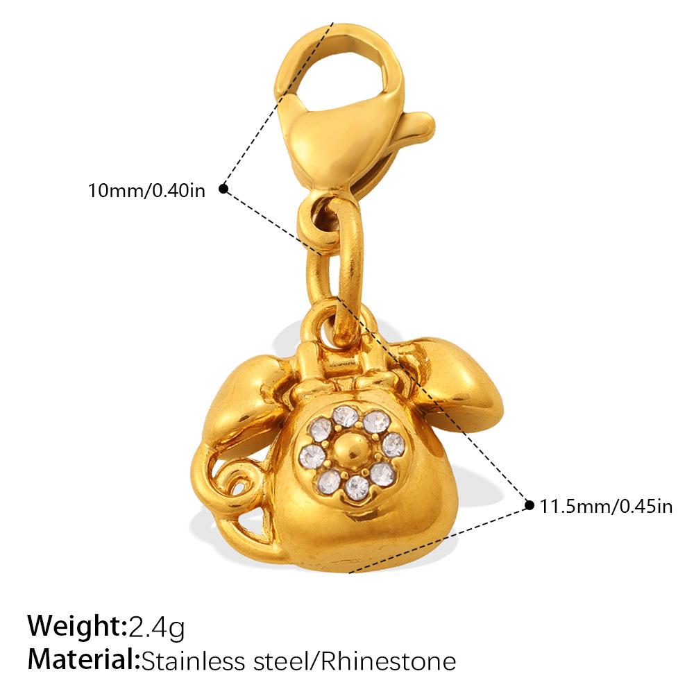 Cute Versatile Camera Envelope Multi-Element Lobster Buckle Pendant Does Not Fade Diy Accessories