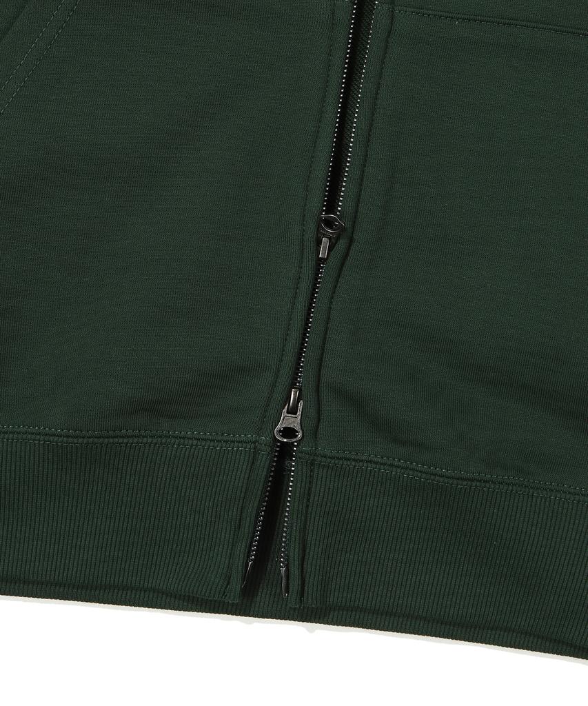 Худи Superdry Core с большим логотипом и двухсторонней молнией, цвет Хаки