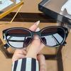 Fashion Women's High End Cat's Eye Street Po Sunglasses INS Trend Light Luxury Brand Beach Mirrors Outdoor Sunvisors UV400