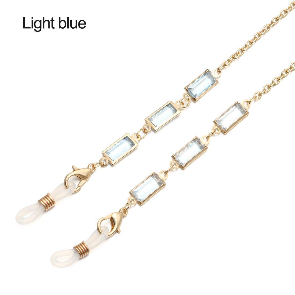 Аксессуары Металлический ремешок для очков от потери Шнурки для солнцезащитных очков Цепочки для очков Держатель шнурка для очков