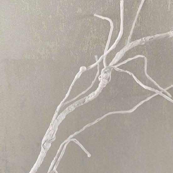 Artificial Branches Faux White Curly Willow Branch Decorative Plant Twigs for Flower Arrangement Vase Home Wedding Centerpieces