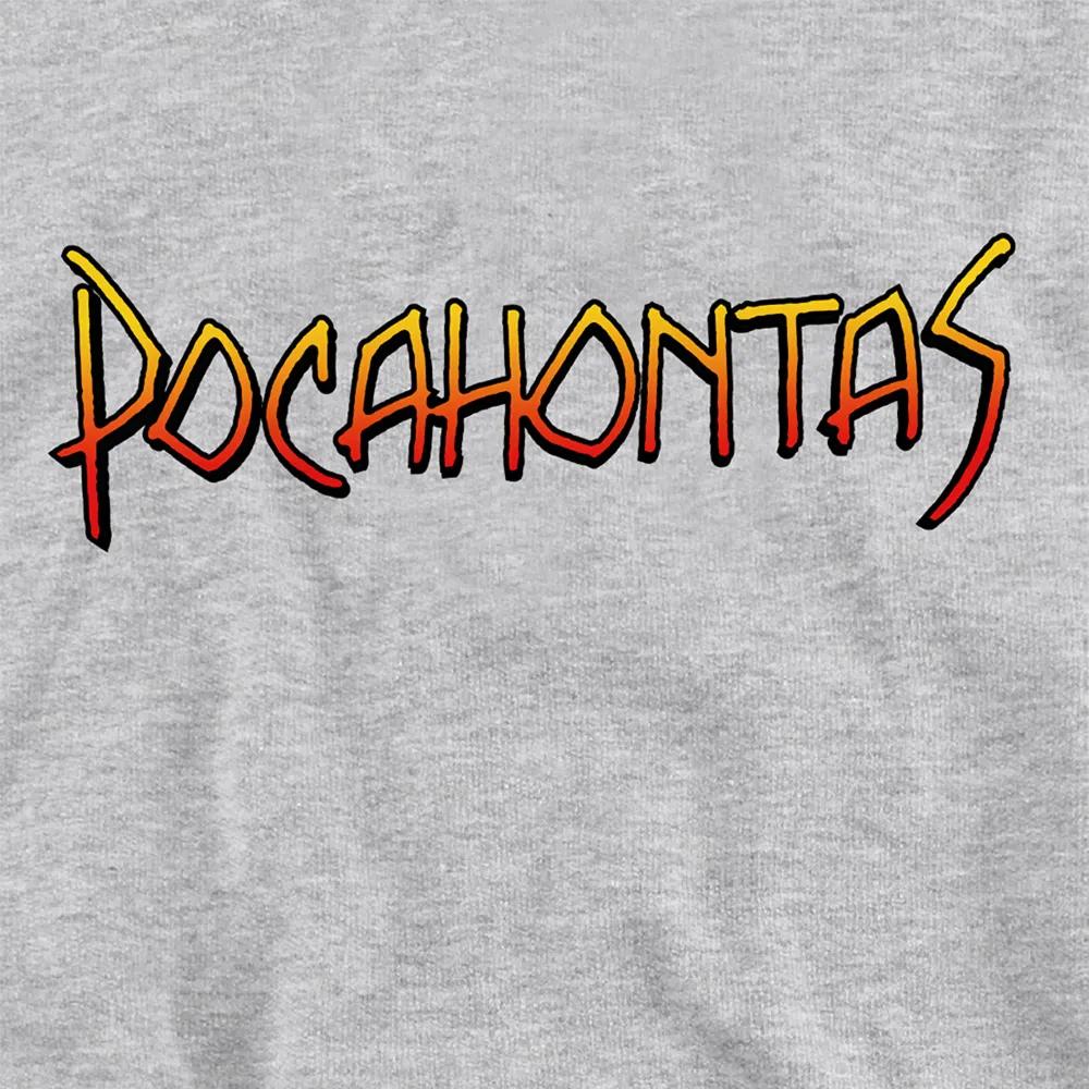 Pocahontas Childrens/Kids Logo Heather Hoodie