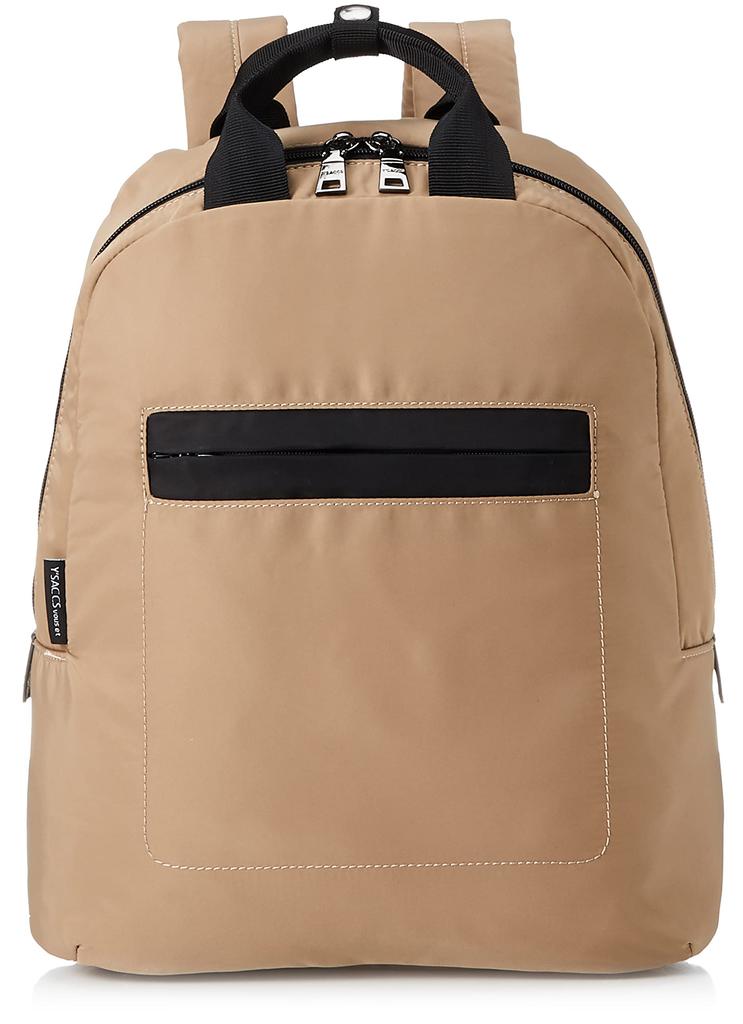 Backpack Vous Et Antibacterial Nylon Backpack for Women YV00503 Beige [Isaac] (21)