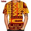 Summer Hot Sale 3D Print Africa Dashiki T Shirt For Men Plus Size Short-sleeved Round Neck Men's Tee Tops Streetwear Ropa Hombre