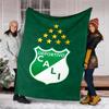 Deportivo Cali LOGO printed blanket—lightweight,soft,warm;versatile blanket all seasons—perfect as &air-conditioning throw,nap blanket