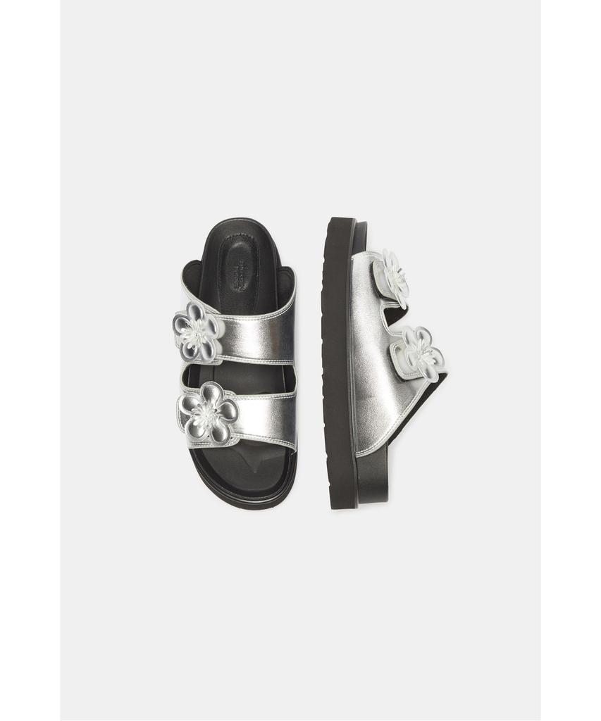 Suecomma Bonnie Posy Platform Slide(Silver)_Dg2Am26011Svx