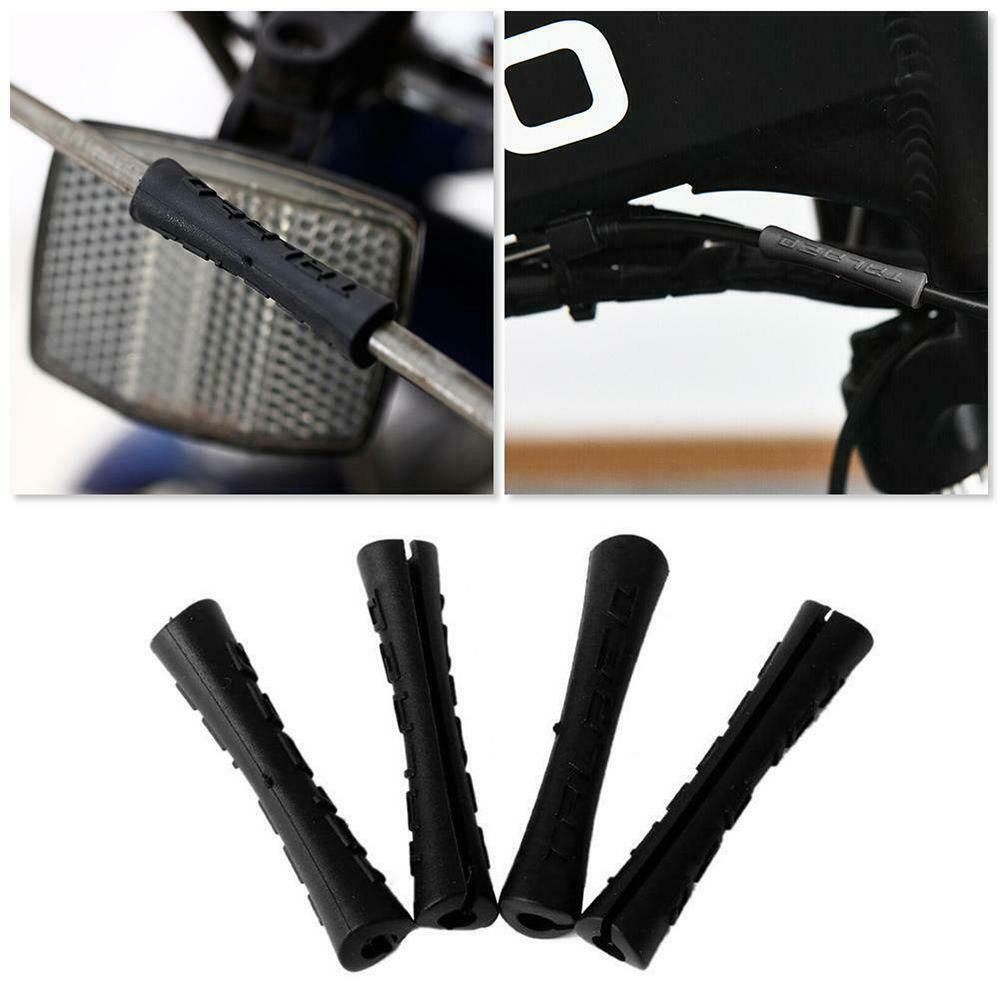 Ultralight Rubber Three Colors Shift Brake Bicycle Cable Protector Line Pipe Sleeve Anti Scratch