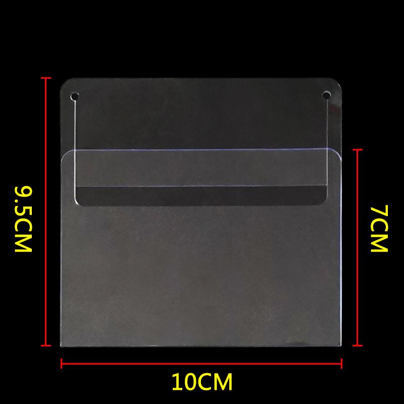 Прозрачный ПВХ рукав для полочных ценников для аптеки и магазина детских товаров