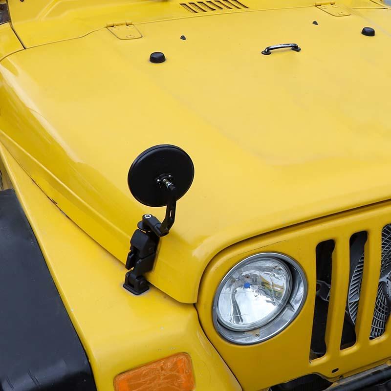 Engine Hinge Machine Cover Buckle Reversing Mirror For Jeep Wrangler TJ JK Car Styling Accessories