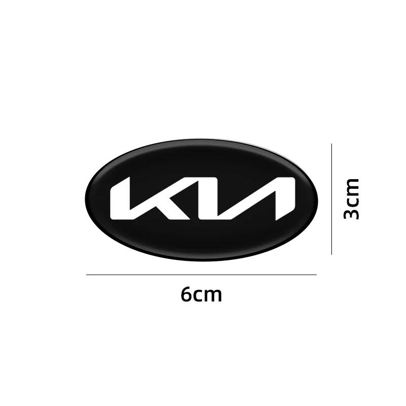 RXEC6 Декоративные наклейки для интерьера автомобиля Аксессуары Для Kia rio ceed sportage cerato soul Наклейка на центр руля автомобиля