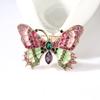 Fashion Vintage Vintage Drip Oil Enamel Insect Butterfly Golden Cicada Coat Buckle Brooch