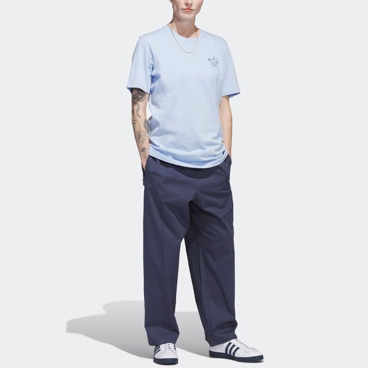 adidas originals Henry Jones New York City T-shirt 'Blue Dawn' Men's HS3014