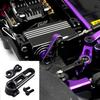 Adjustable 25T Servo Arm for Remote Control Crawlers Trucks Black 15.5-20mm for Remote Control Crawlers Machined