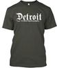 Футболка Detroit Where My Story Begins Сделано в США Размеры от S до 5XL Унисекс