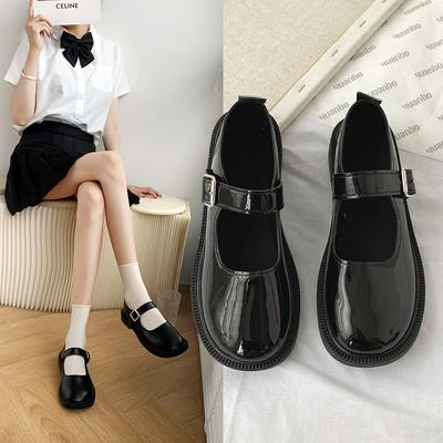 Новые одинарные туфли японские JK Мэри Джейн маленькие кожаные туфли женские универсальные ретро британский стиль платформа весна и лето