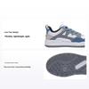 Li Ning Ollie Pro V2 Удобные нескользящие износостойкие низкие детские кроссовки для скейтбординга Детские кроссовки для скейтбординга Белые Синие YKCT138-1