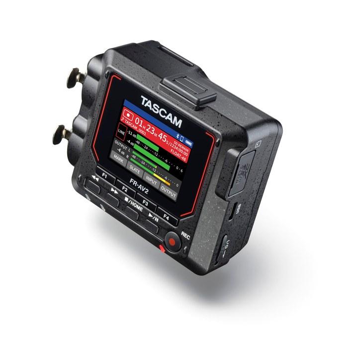 [TASCAM] FR-AV2 Портативный полевой рекордер/Генератор временного кода, 2 канала - Черный