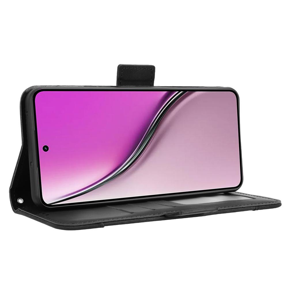 For Realme Neo7x 5G/Realme 14 5G/Realme P3 5G Leather Case Phone Wallet Cover with Multiple Card Slots