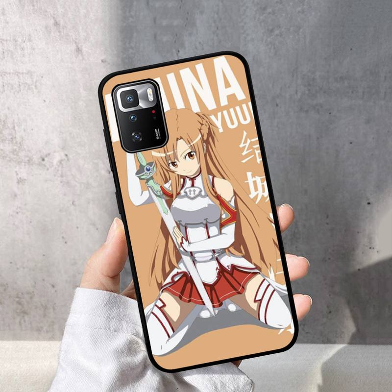 Чехол для телефона с изображением девушки аниме для Redmi Note 8 7 9 4 6 pro max TX 5A 3 10 lite pro