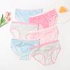 Comfortable Women's Breathable Non-Cotton Triangle Panties - Solid Color, No Clench Fit