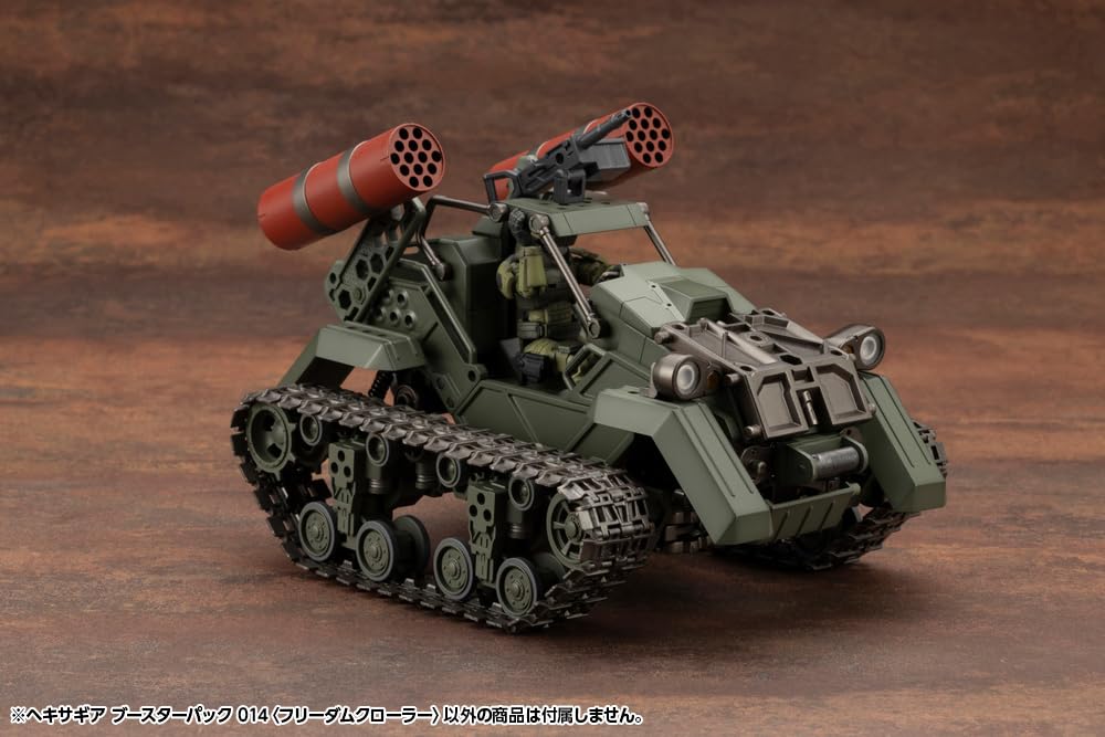 Kotobukiya Hexa Gear Booster Pack 014 "Freedom Crawler" 1/24 Scale Plastic Model, Approximately 140mm Long