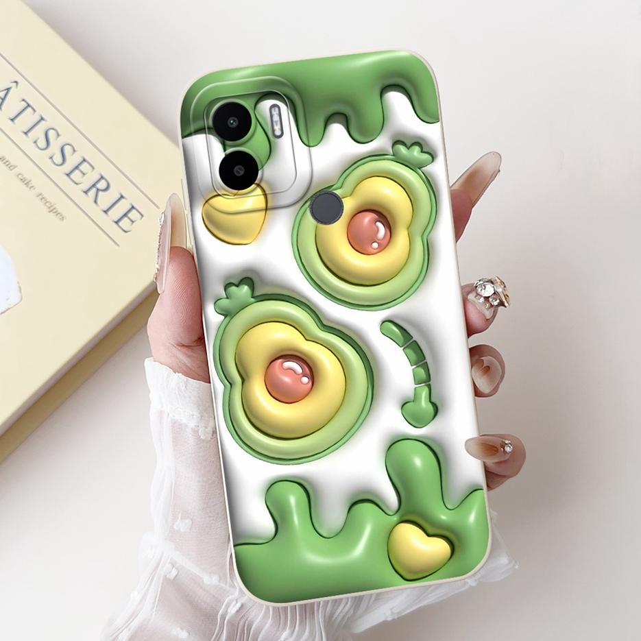 Чехол для Xiaomi Redmi A2 Redmi A2+ Новый Конфетный Расписной Чехол Ударопрочный Чехол для Телефона Для Xiaomi Redmi A2 Plus RedmiA2 A2+ Мягкий Чехол