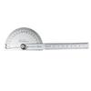 180 Degree Protractor Metal Angle Finder Goniometer Angle Ruler Stainless Steel