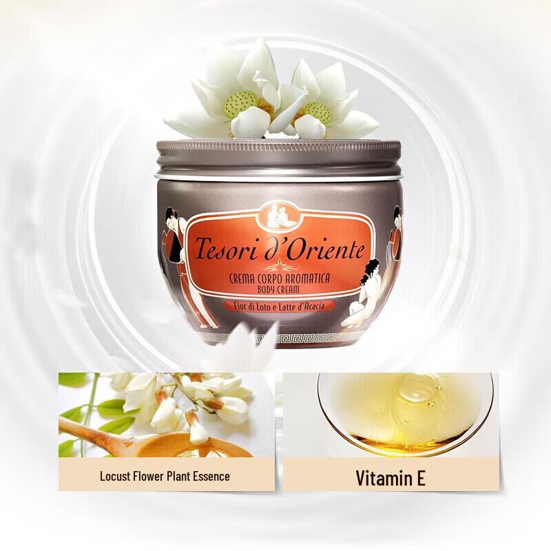 Tesori d'Oriente Water Lily Scented Body Cream
