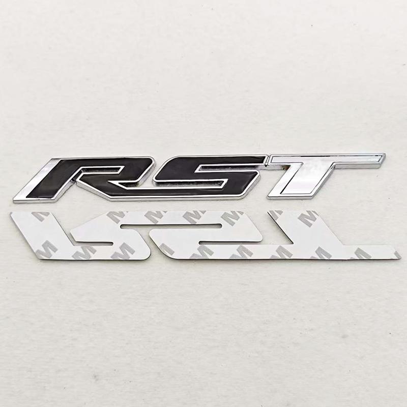 3D Металлическая Наклейка Логотип на Автомобиль Эмблема RST На крыло Боковая Задняя Крышка Багажника Для Chevrolet Silverado Tahoe Suburban Traverse Аксессуары