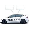 CHIYLE Tesla Model 3 Highland Крыша Тепло УФ Тепло Свет Блокировка для Tesla Model 3 2024 2025 2026 (2024-2026) Солнцезащитный козырек, Окно, Изоляция, Защита,