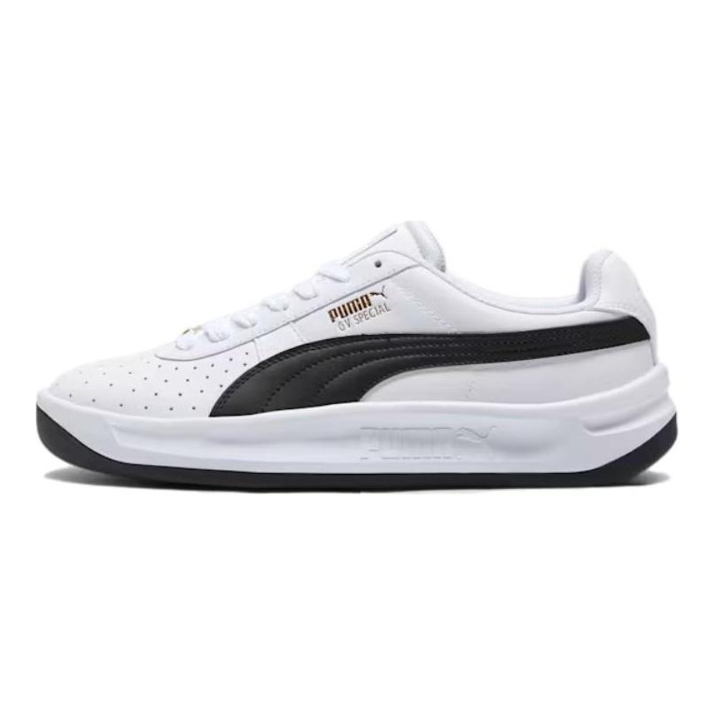 Puma GV Special белые черные кроссовки унисекс 398374-03